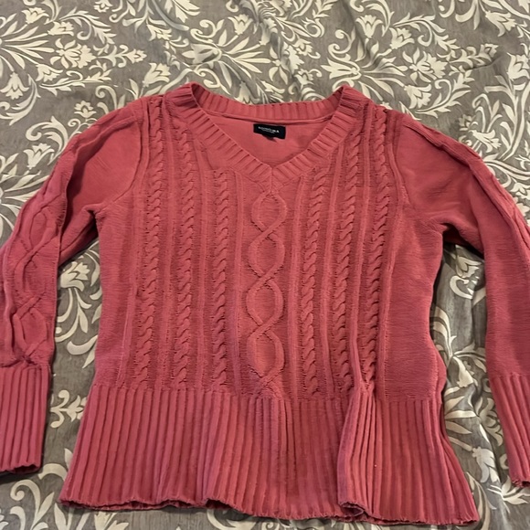 Grape V Neck Long Sleeve Top – Just Style LA